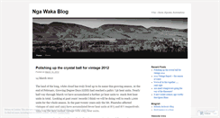 Desktop Screenshot of ngawaka.wordpress.com
