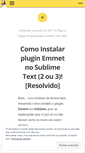 Mobile Screenshot of nosnaweb.wordpress.com