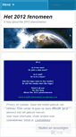 Mobile Screenshot of het2012fenomeen.wordpress.com