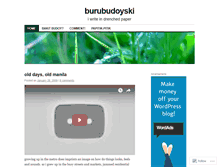 Tablet Screenshot of burubudoy.wordpress.com