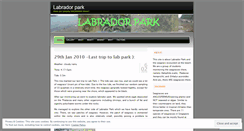 Desktop Screenshot of labradorpark.wordpress.com