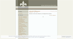 Desktop Screenshot of kirchengeschichte.wordpress.com