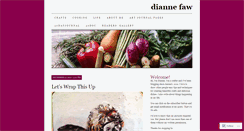 Desktop Screenshot of diannefaw.wordpress.com