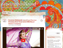 Tablet Screenshot of dancingthesilkroad.wordpress.com