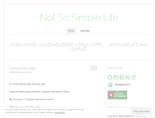 Tablet Screenshot of notsosimpleshelley.wordpress.com