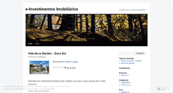 Desktop Screenshot of einvestimentos.wordpress.com