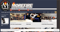 Desktop Screenshot of morefirebjj.wordpress.com