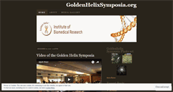 Desktop Screenshot of goldenhelixsymposia.wordpress.com