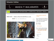 Tablet Screenshot of dethise.wordpress.com