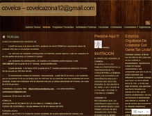 Tablet Screenshot of covelca.wordpress.com