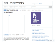 Tablet Screenshot of bellybeyondnz.wordpress.com