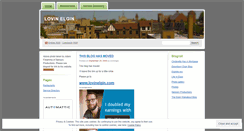 Desktop Screenshot of lovinelgin.wordpress.com