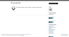 Desktop Screenshot of etsynpaalivet.wordpress.com