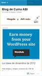 Mobile Screenshot of cuinaabi.wordpress.com