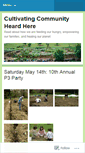Mobile Screenshot of cultivatingcommunityheardhere.wordpress.com