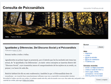 Tablet Screenshot of patricioolivera.wordpress.com