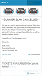 Mobile Screenshot of neosummerslam.wordpress.com