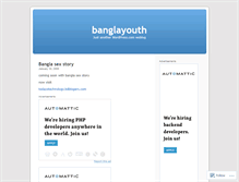 Tablet Screenshot of banglayouth.wordpress.com