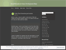 Tablet Screenshot of ksgamedev.wordpress.com