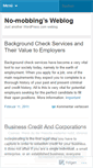Mobile Screenshot of nomobbing.wordpress.com