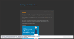 Desktop Screenshot of hundesportweixdorf.wordpress.com
