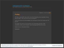 Tablet Screenshot of hundesportweixdorf.wordpress.com