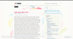 Desktop Screenshot of idole.wordpress.com