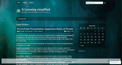 Desktop Screenshot of elearningmania.wordpress.com