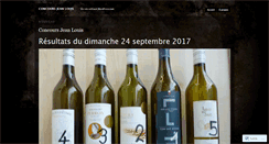 Desktop Screenshot of concoursjeanlouis.wordpress.com