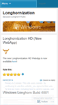 Mobile Screenshot of longhornization.wordpress.com