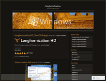 Tablet Screenshot of longhornization.wordpress.com