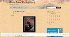 Desktop Screenshot of karenamorphoto.wordpress.com