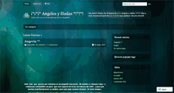 Desktop Screenshot of angevia.wordpress.com