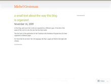 Tablet Screenshot of michelgroisman.wordpress.com