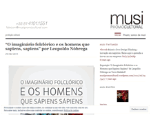 Tablet Screenshot of musipromocultural.wordpress.com