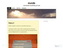 Tablet Screenshot of invmtb.wordpress.com