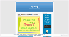 Desktop Screenshot of momocollections.wordpress.com