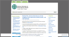 Desktop Screenshot of nawbomiamiwomenbusinessnetworking.wordpress.com