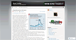 Desktop Screenshot of bondtrader.wordpress.com