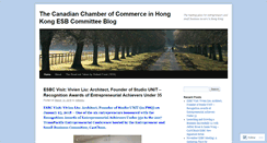 Desktop Screenshot of cancham.wordpress.com