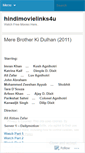 Mobile Screenshot of hindimovielinks4u.wordpress.com