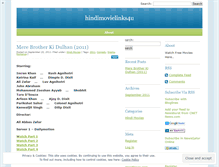 Tablet Screenshot of hindimovielinks4u.wordpress.com