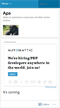 Mobile Screenshot of apenotes.wordpress.com