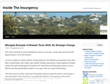 Tablet Screenshot of insidetheinsurgency.wordpress.com
