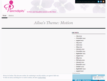 Tablet Screenshot of mommyandmeshoes.wordpress.com