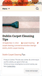 Mobile Screenshot of dublinwindowcleaning.wordpress.com