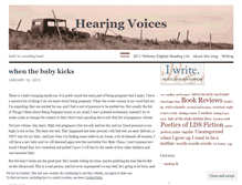 Tablet Screenshot of hearingvoices.wordpress.com