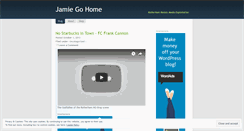 Desktop Screenshot of jamiegohome.wordpress.com