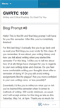 Mobile Screenshot of gwrtc103harness.wordpress.com