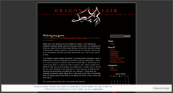 Desktop Screenshot of dragonesslair.wordpress.com
